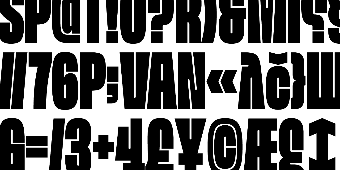 Przykład czcionki Spektra Condensed Bold